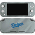 MLB Los Angeles Dodgers Road Jersey Nintendo Switch Lite Skin